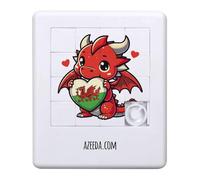 Azeeda 'Cute Baby Welsh Dragon' Sliding Puzzle (PZ00039635)