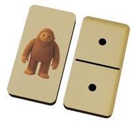 Azeeda 'Cute Bigfoot' Domino Set & Box (DM00053188)
