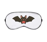 Azeeda 'Cute Cartoon Bat' Sleep/Travel Eye Mask (EY00033355)