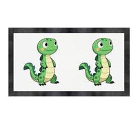 Azeeda 'Cute Cartoon Lizard' Pet Feeding Mat (PM00035849)
