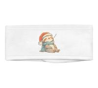 Azeeda 'Cute Christmas Sloth Sleeping' Beauty Head Band/Hair Band (HB00043272)