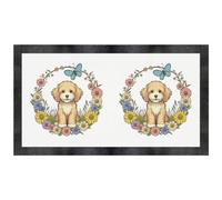 Azeeda 'Cute Cockapoo Puppy' Pet Feeding Mat (PM00041161) | Placemat for Dog / Cat Food and Water Bowls, Kitchens and Floors