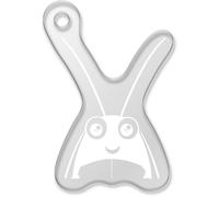 Azeeda 'Cute Cockroach' Laser-Engraved Clear Shaped Acrylic Keyring/Keychain/Key Fob/Bag Tag (AK00088323)