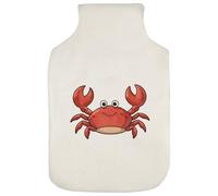 Azeeda 'Cute Crab' Hot Water Bottle Cover (HW00046985)