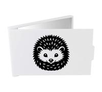 Azeeda 'Cute Curled-Up Hedgehog With Spikes' Compact/Travel/Pocket Makeup Mirror (CM00051709)