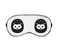 Azeeda 'Cute Curled-Up Hedgehog with Spikes' Sleep/Travel Eye Mask (EY00032619)