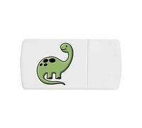 Azeeda 'Cute Dinosaur' Pill Box with Tablet Splitter (PI00008695)