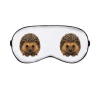 Azeeda 'Cute Fluffy Hedgehog with Spiky Hair' Sleep/Travel Eye Mask (EY00032634)