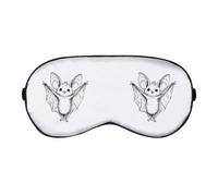 Azeeda 'Cute Friendly Bat' Sleep/Travel Eye Mask (EY00031788)