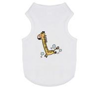 Azeeda 'Cute Giraffe Cartoon' Pet Dog/Cat T-Shirt, S (PT00177409)