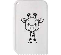 Azeeda 'Cute Giraffe Portrait' Plastic Ice Scraper (IC00044392)