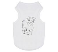 Azeeda 'Cute Goat Kid' Pet Dog/Cat T-Shirt, M (PT00151562)