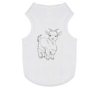 Azeeda 'Cute Goat Kid' Pet Dog/Cat T-Shirt, S (PT00151561)