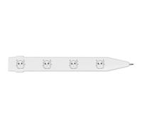 Azeeda 'Cute Guinea Pig' Flat Magnetic Pen (MP00042134) | Fridge / Whiteboard Writing Tool for Notes, Lists and Reminders