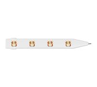 Azeeda 'Cute Guinea Pig' Flat Magnetic Pen (MP00042135) | Fridge / Whiteboard Writing Tool for Notes, Lists and Reminders