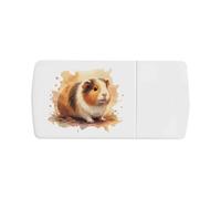 Azeeda 'Cute Guinea Pig' Pill Box with Splitter (PI00046371)