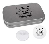 Azeeda 'Cute Halloween Pumpkin with Stars' Golf Markers Gift Set (GO00081493)