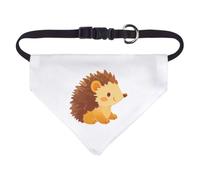 Azeeda 'Cute Hedgehog Sitting' Pet Bandana - White, S (PD00087083)