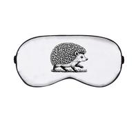 Azeeda 'Cute Hedgehog Walking' Sleep/Travel Eye Mask (EY00031016)