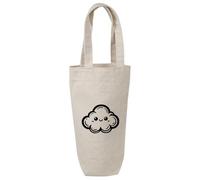 Azeeda 'Cute Kawaii Cloud' Cotton Wine Bottle Gift/Travel Bag (BL00045482)