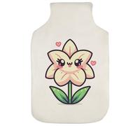 Azeeda 'Cute Lily Flower' Hot Water Bottle Cover (HW00043441)