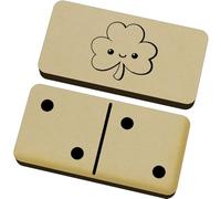 Azeeda 'Cute Lucky St. Patrick's Day Clover' Domino Set & Box (DM00056101)