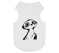 Azeeda 'Cute Meerkat Portrait' Pet Dog/Cat T-Shirt, L (PT00152927)