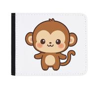 Azeeda 'Cute Monkey Standing' Wallet (WL00038205)