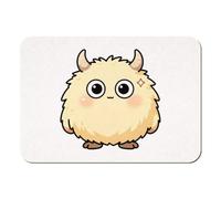 Azeeda 'Cute Monster' Rectangular Fridge Magnet - Decorative Refrigerator & Whiteboard Magnet for Home, Kitchen or Office - 70mm x 49mm (FM00064893)