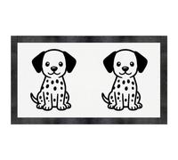 Azeeda 'Cute Puppy Dalmatian Dog' Pet Feeding Mat (PM00040629)
