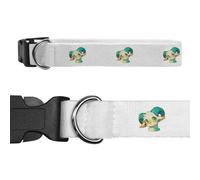 Azeeda 'Cute Ram Portrait' Dog Collar - White, S (PR00087309)