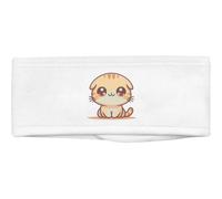 Azeeda 'Cute Scottish Fold Cat' Beauty Head Band/Hair Band (HB00048897)