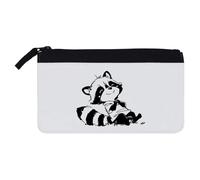 Azeeda 'Cute Sketchy Raccoon Sitting' Pencil Case (PC00057053)