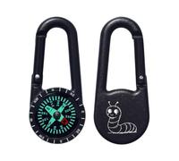 Azeeda 'Cute Smiling Worm' Compass Keyring (KC00041287)