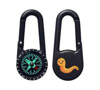 Azeeda 'Cute Smiling Worm' Compass Keyring (KC00041405)