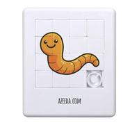 Azeeda 'Cute Smiling Worm' Sliding Puzzle (PZ00039982)
