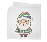 Azeeda 'Cute South African Santa' Cotton Baby Blanket/Shawl (BY00045940)
