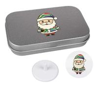 Azeeda 'Cute South African Santa' Golf Marker Set (GO00087193)