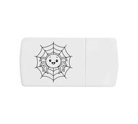 Azeeda 'Cute Spider' Pill Box with Tablet Splitter (PI00043653)