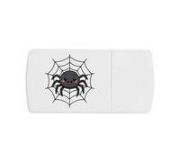 Azeeda 'Cute Spider' Pill Box with Tablet Splitter (PI00043654)