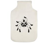 Azeeda 'Cute Spider Wearing Boots' Hot Water Bottle Cover (HW00050419)