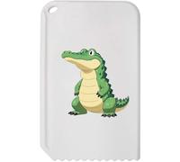 Azeeda 'Cute Standing Alligator' Plastic Ice Scraper (IC00048488)