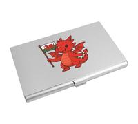 Azeeda 'Cute Welsh Dragon' Business Card Holder/Credit Card Wallet (CH00047903)