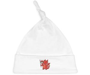 Azeeda 'Cute Welsh Dragon' Knotted Baby Hat - White (BH00035351)
