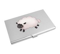 Azeeda 'Cute Woolly Sheep' Business Card Holder/Credit Card Wallet (CH00048329)