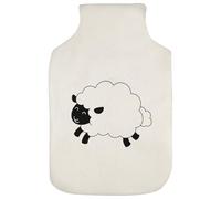Azeeda 'Cute Woolly Sheep' Hot Water Bottle Cover (HW00042589)