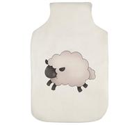 Azeeda 'Cute Woolly Sheep' Hot Water Bottle Cover (HW00042590)