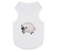 Azeeda 'Cute Woolly Sheep' Pet Dog/Cat T-Shirt, L (PT00158543)
