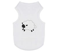 Azeeda 'Cute Woolly Sheep' Pet Dog/Cat T-Shirt, M (PT00158538)