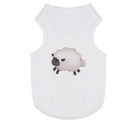 Azeeda 'Cute Woolly Sheep' Pet Dog/Cat T-Shirt, M (PT00158542)